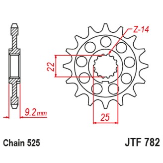 Pignone Jt 782 z16 - JTF782.16