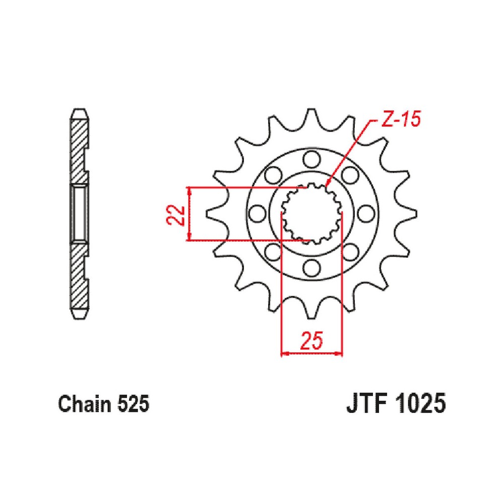 Pignone Jt 1025 z15 - JTF1025.15