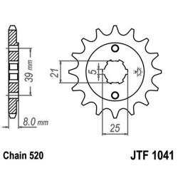 Pignone Jt 1041 z15 - JTF1041.15