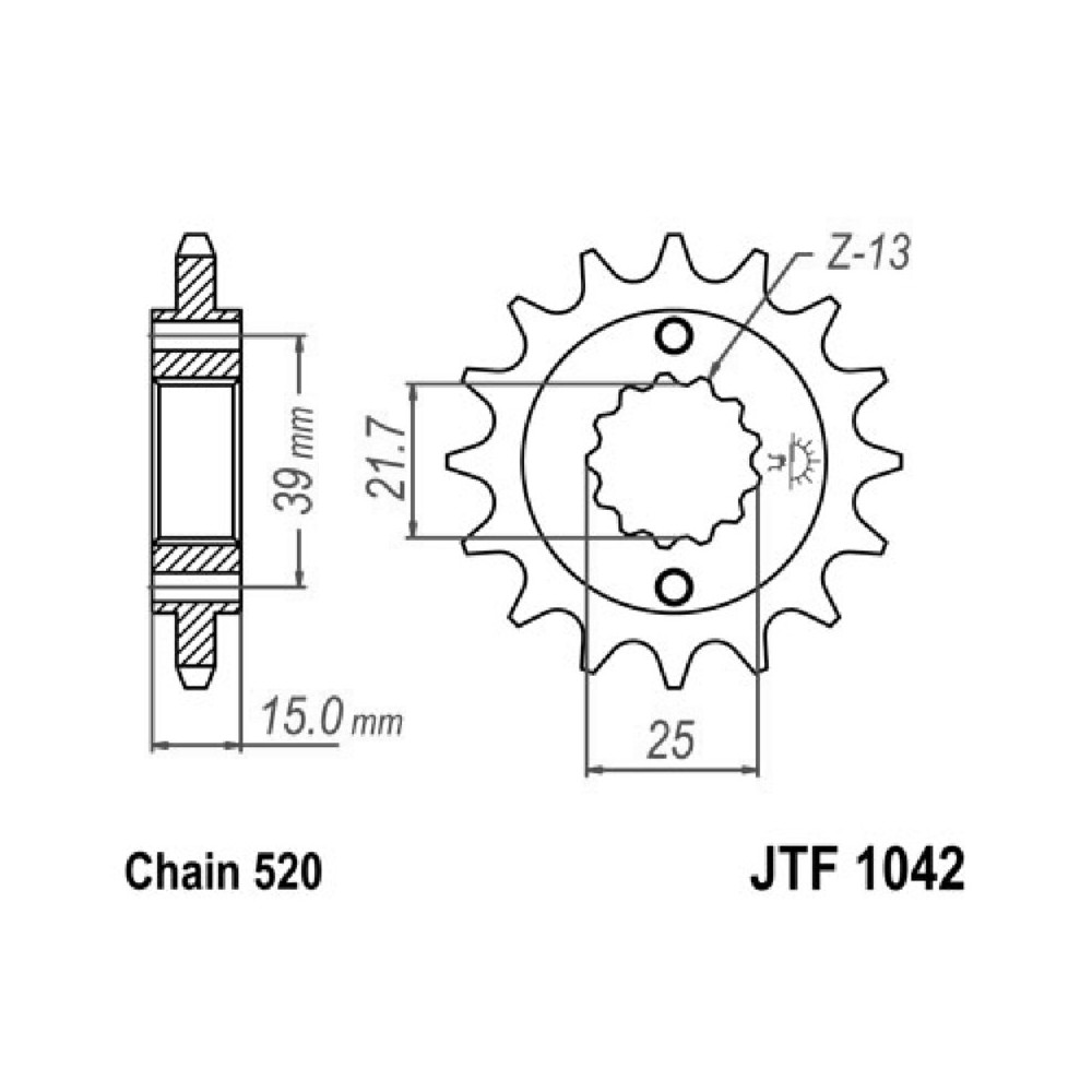 Pignone Jt 1042 z14 - JTF1042.14