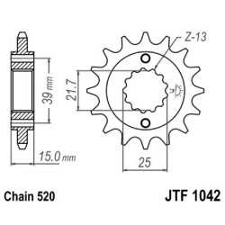 Pignone Jt 1042 z14 - JTF1042.14