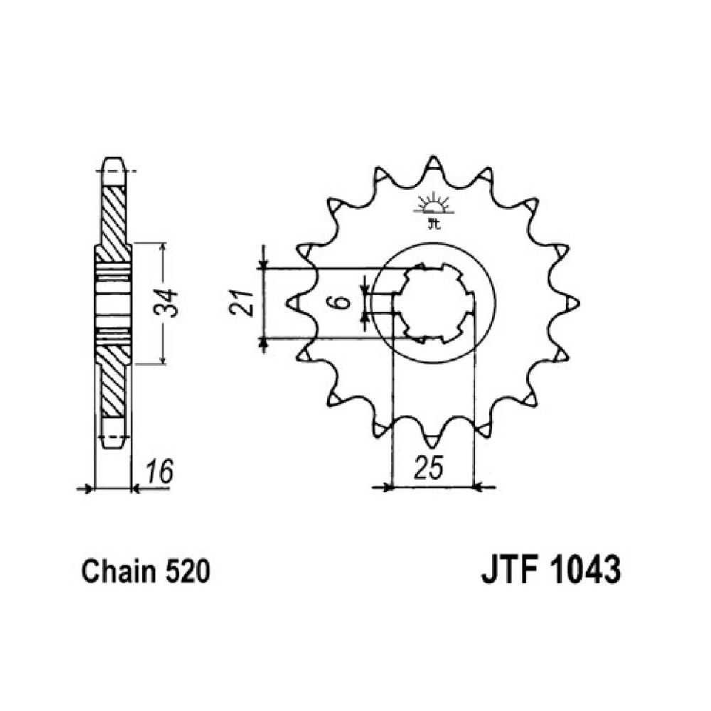 Pignone Jt 1043 z14 - JTF1043.14