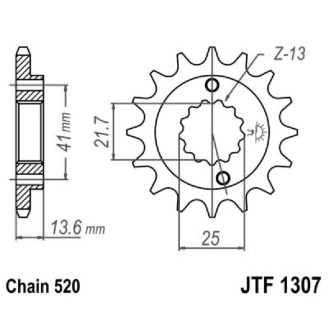Pignone Jt 1307 z15 - JTF1307.15