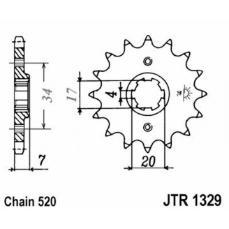 Front Sprocket Jt 1329 z12 Sprockets JT