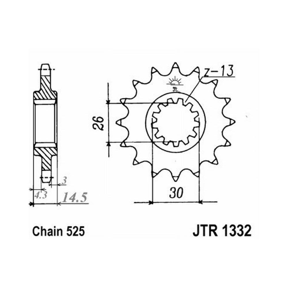 Pignone Jt 1332 z14 - JTF1332.14