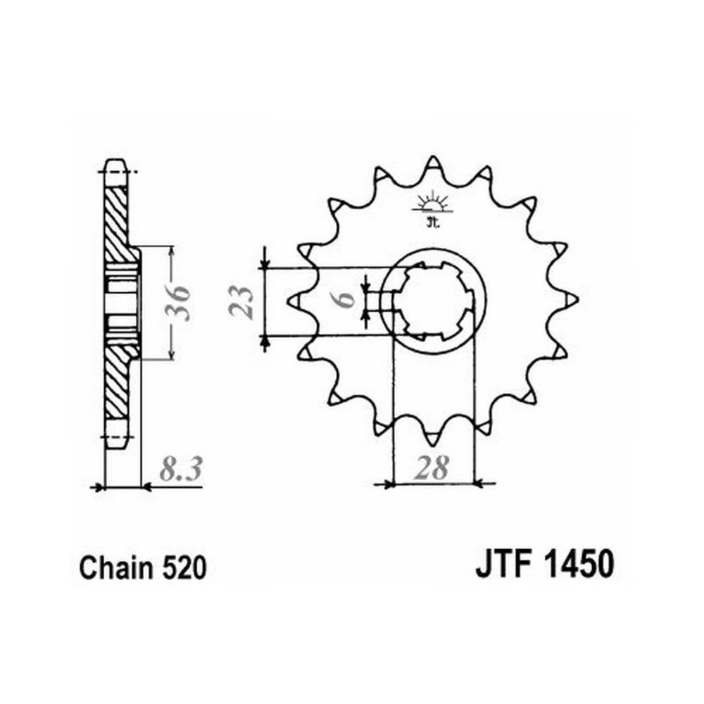 Pignone Jt 1450 z14 - JTF1450.14