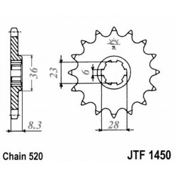 Pignone Jt 1450 z14 - JTF1450.14