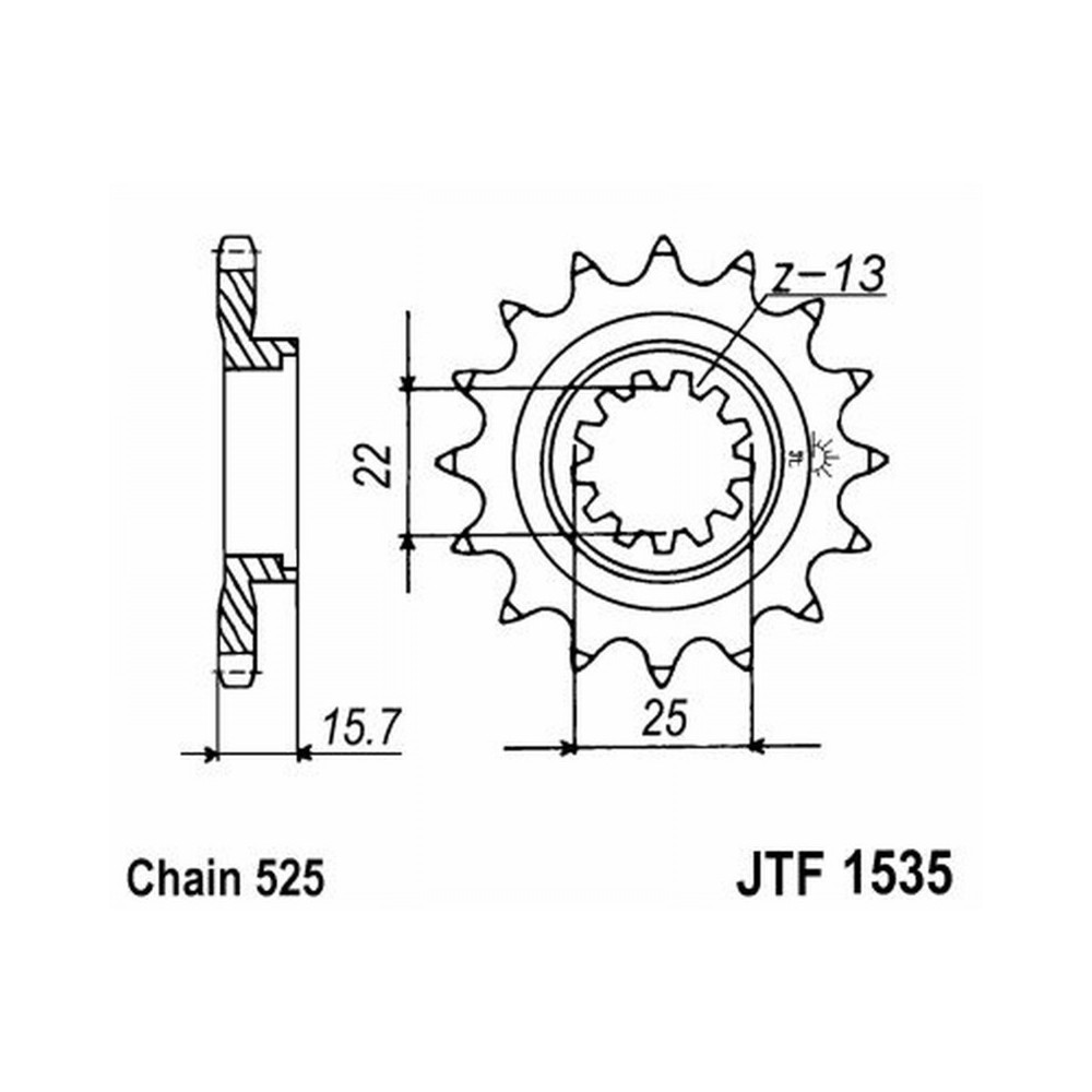 Pignone Jt 1535 z15 - JTF1535.15