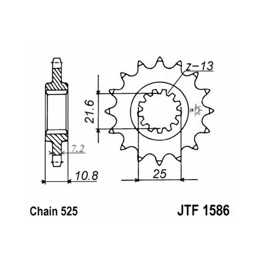 Pignone Jt 1586 z17 - JTF1586.17