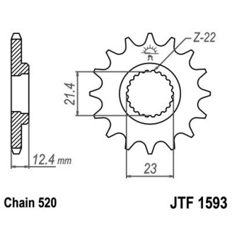 Pignone Jt 1593 z14 - JTF1593.14