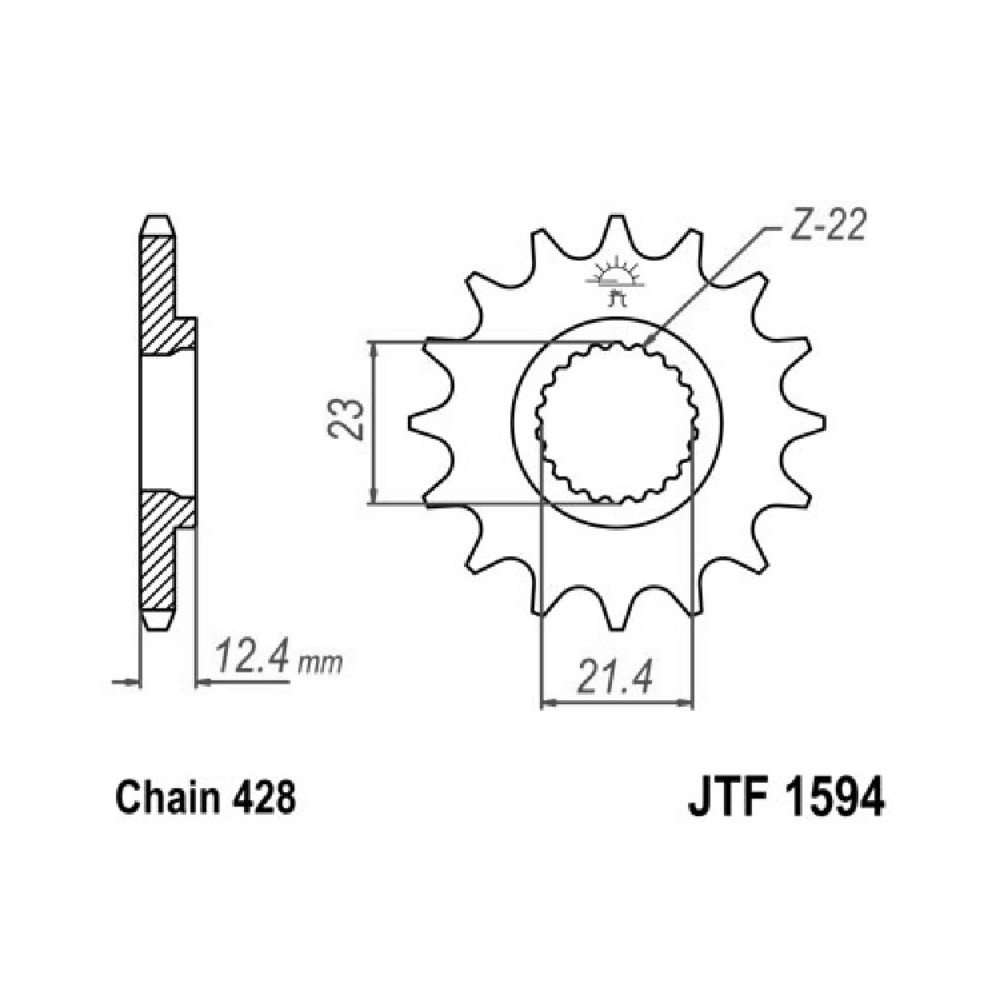 Pignone Jt 1594 z15 - JTF1594.15
