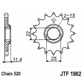 Pignone Jt 1902 z16 - JTF1902.16