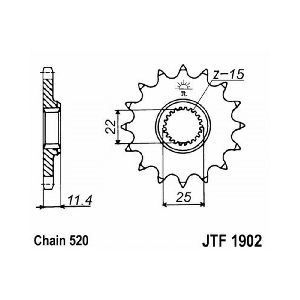 Pignone Jt 1902 z16 - JTF1902.16