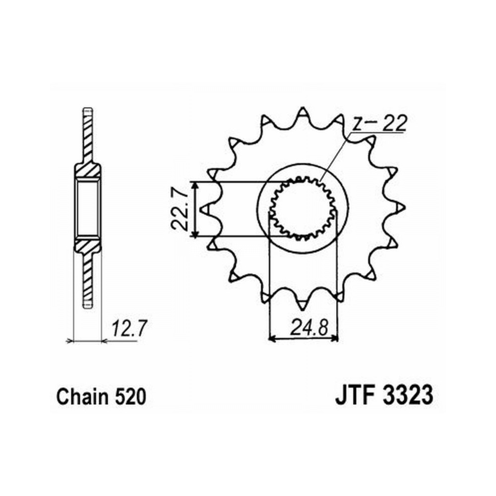 Pignone Jt 3323 z22 - JTF3323.22