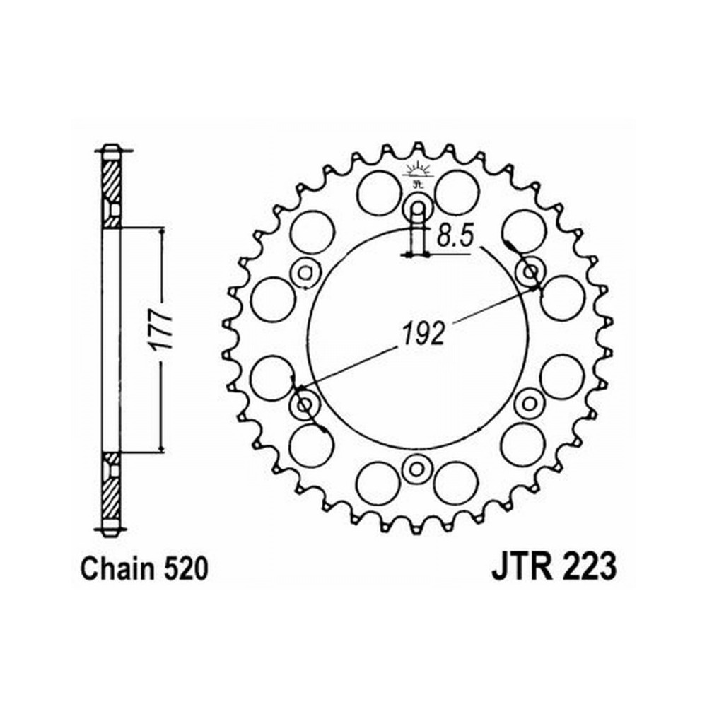 Corona Jt 223 z52 - JTR223.52