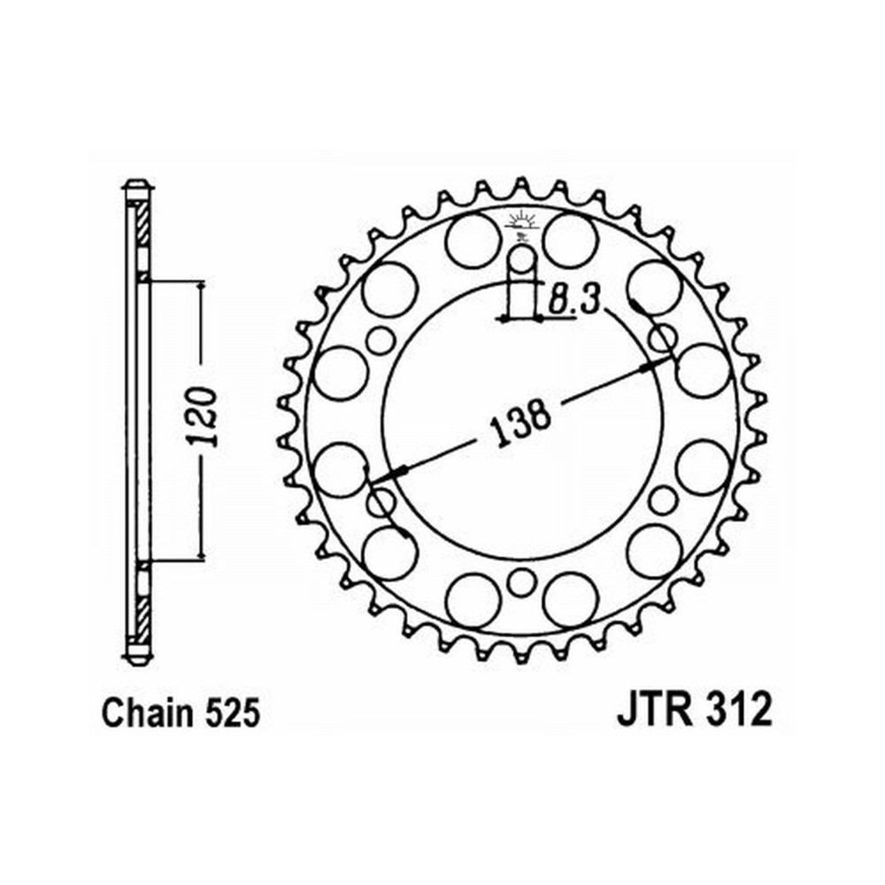 Corona Jt 312 z38 - JTR312.38