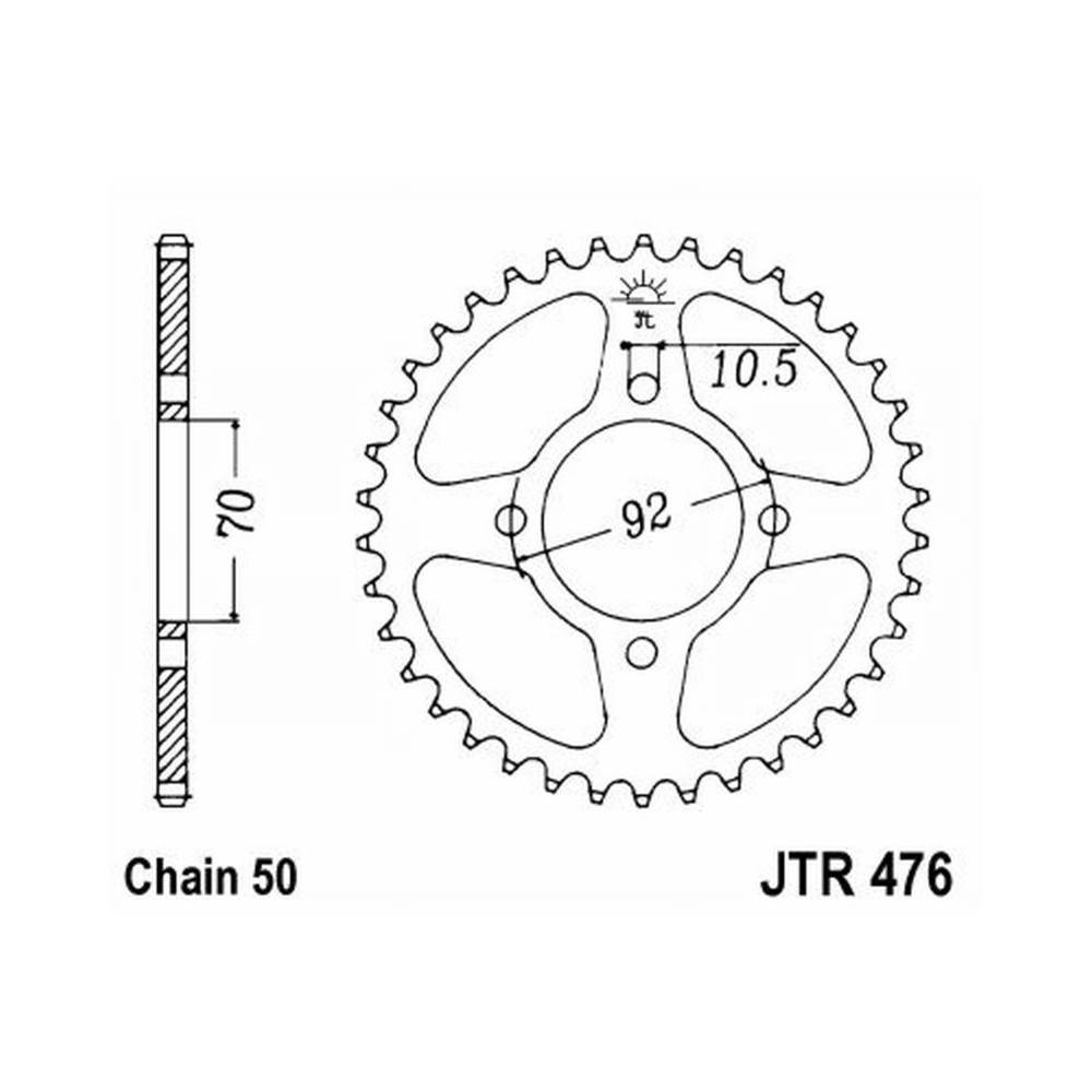 Corona Jt 476 z44 - JTR476.44