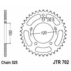 Rear Sprocket Jt 702 z46 Sprockets JT