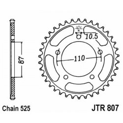 Rear Sprocket Jt 807 z47 Sprockets JT