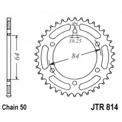 Rear Sprocket Jt 814 z42 for SUZUKI GS 400/4 50 nd Sprockets JT