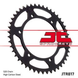 Rear Sprocket Jt 817 z46 for DERBI Mulhacen /Cafe 660 07-12 and other model Sprockets JT