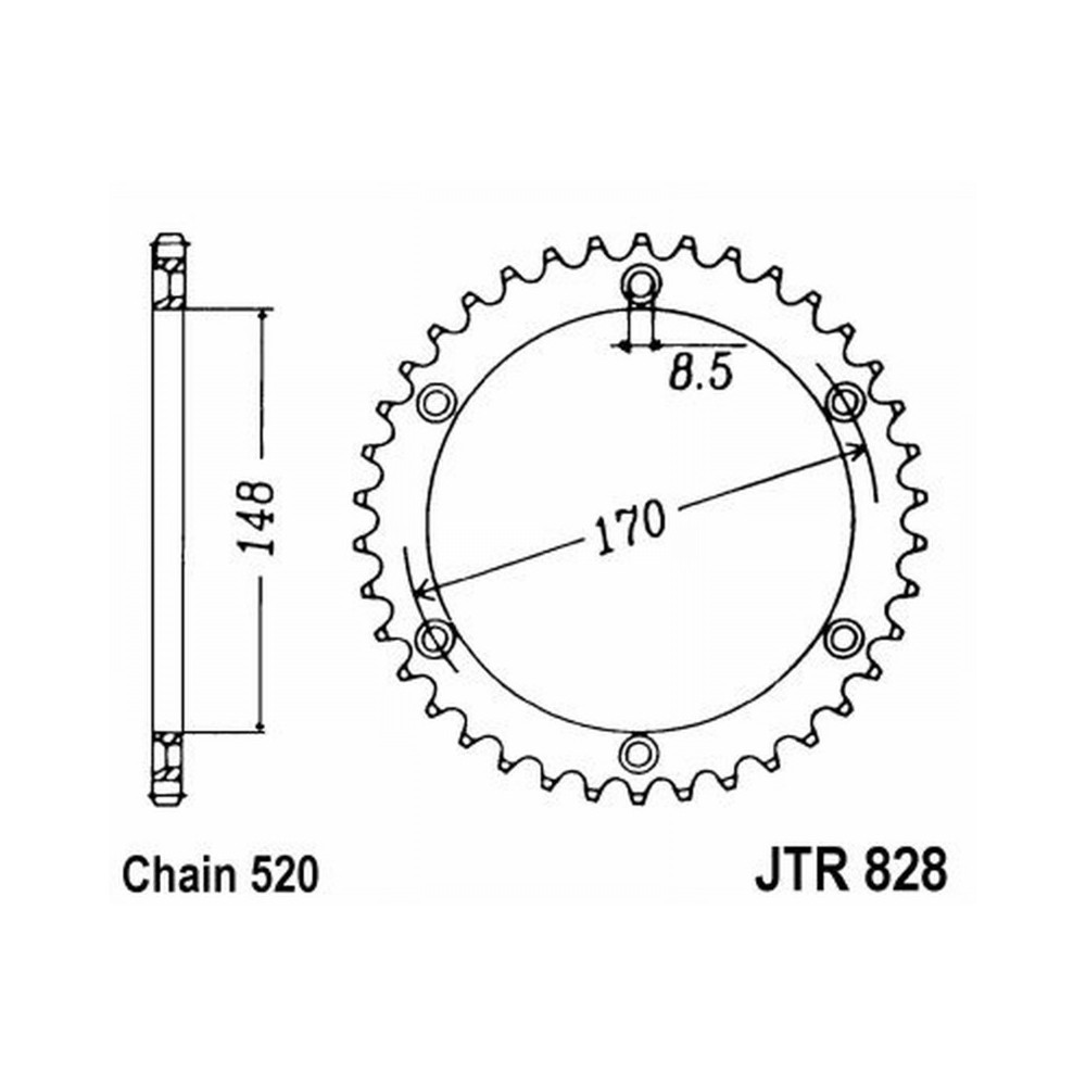 Corona Jt 828 z50 - JTR828.50
