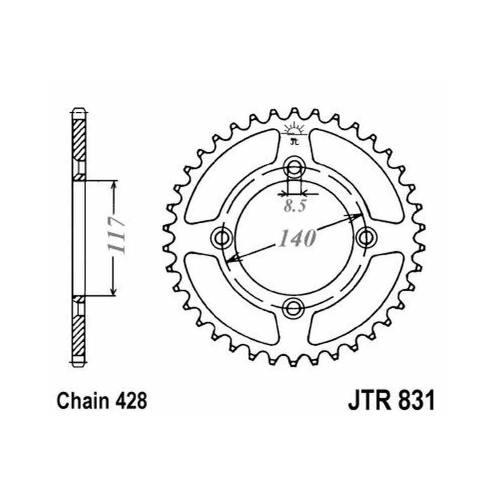 Corona Jt 831 z46 - JTR831.46
