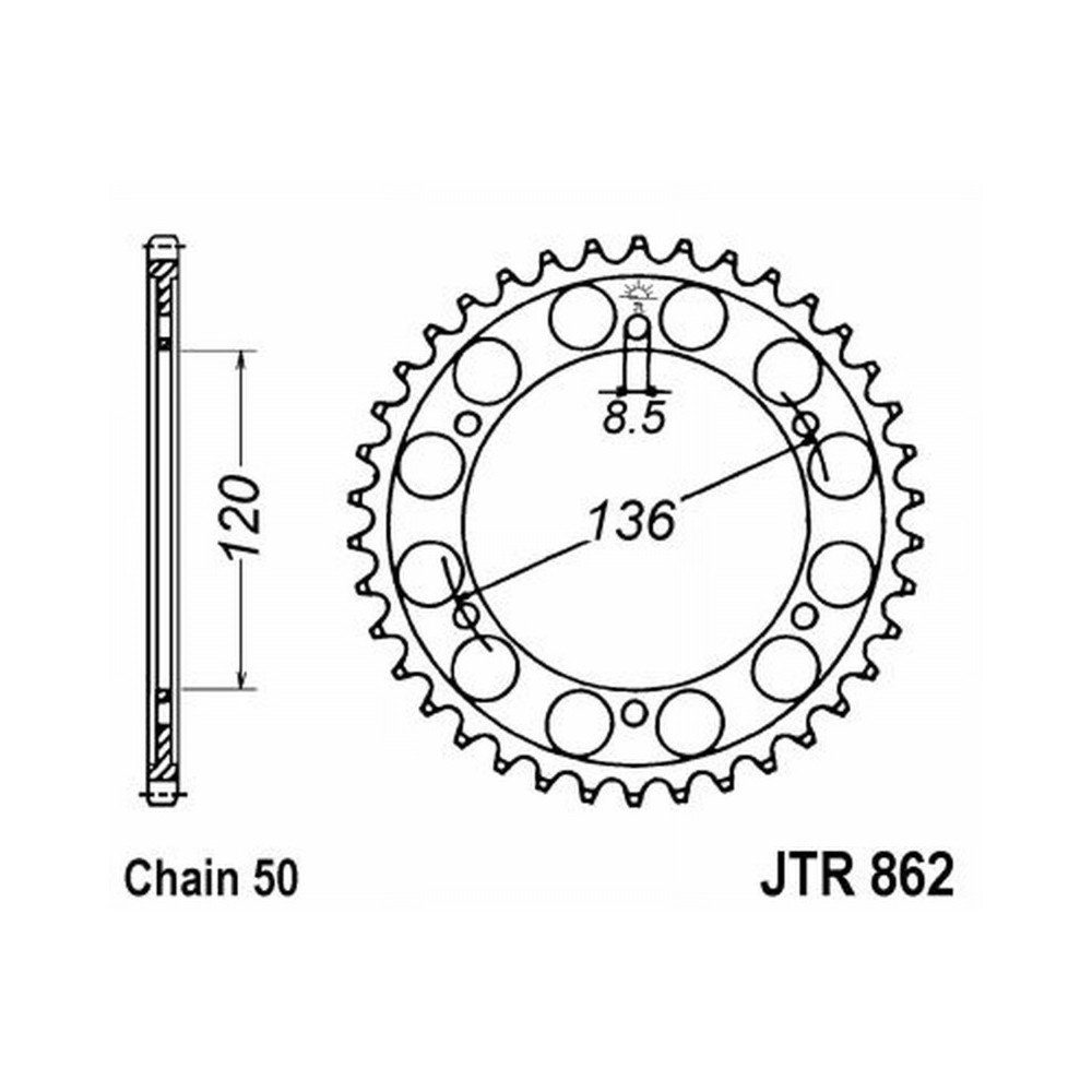 Corona Jt 862 z44 - JTR862.44