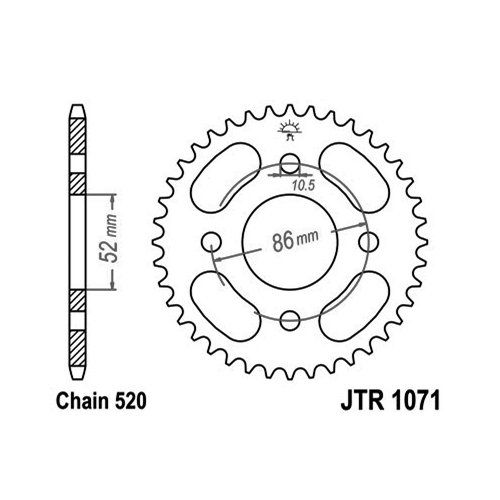 Corona Jt 1071 z30 - JTR1071.30