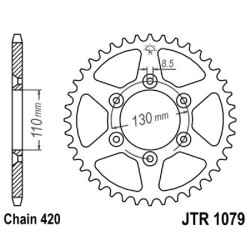 Rear Sprocket Jt 1079 z53 Sprockets JT