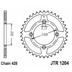 Rear Sprocket Jt 1204 z50 Sprockets JT