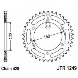Corona Jt 1249 z51 per HONDA XLR R 125 98-02 Coronas JT