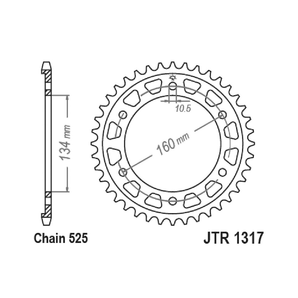 Corona Jt 1317 z43 - JTR1317.43