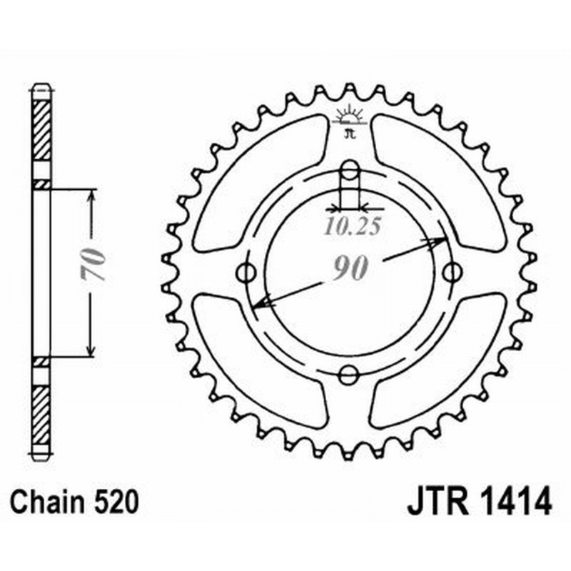 Corona Jt 1414 z43 Couronnes JT