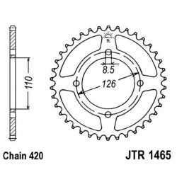 Rear Sprocket Jt 1465 z47 for KAWASAKI KX 65 02- Sprockets JT