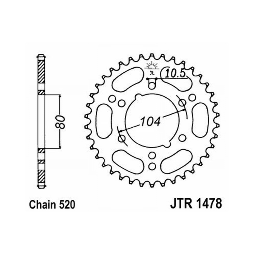 Corona Jt 1478 z36 - JTR1478.36