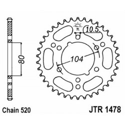 Corona Jt 1478 z43 Couronnes JT