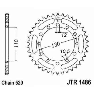 Rear Sprocket Jt 1486 z42 Sprockets JT