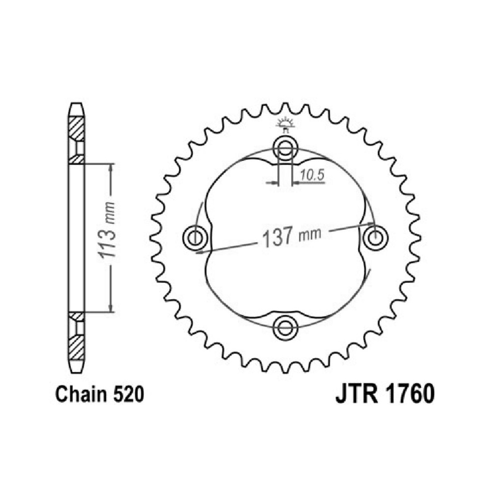 Corona Jt 1760 z36 - JTR1760.36