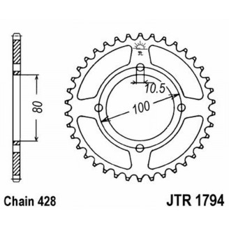 Rear Sprocket Jt 1794 z45 Sprockets JT