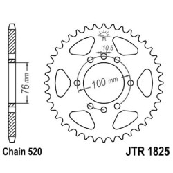 Rear Sprocket Jt 1825 z40 Sprockets JT