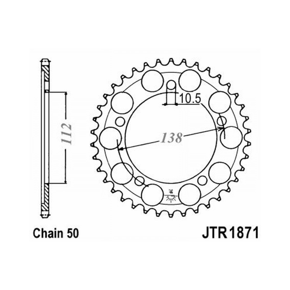 Corona Jt 1871 z48 - JTR1871.48