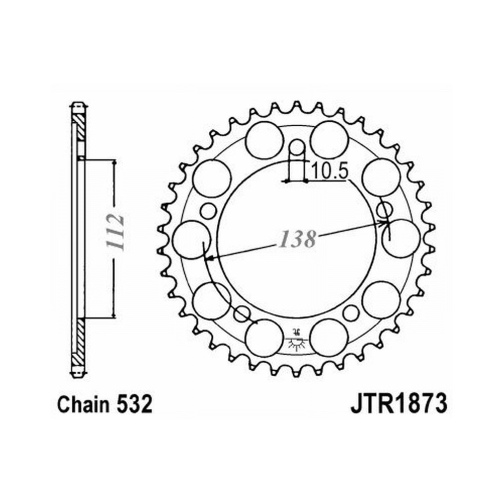 Corona Jt 1873 z48 - JTR1873.48