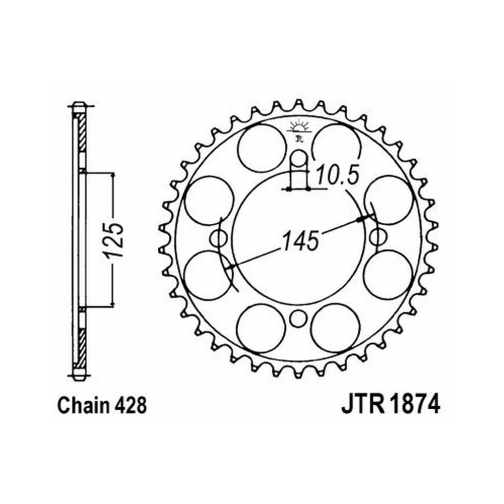 Corona Jt 1874 z56 - JTR1874.56