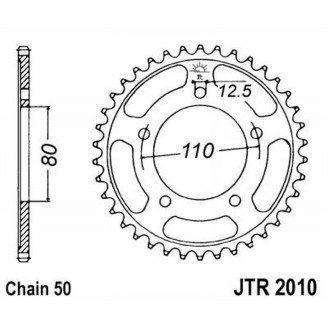 Rear Sprocket Jt 2010 z43 Sprockets JT