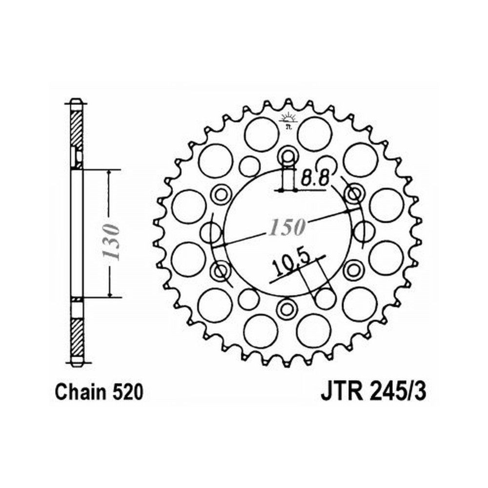 Corona Jt 245/3 z45 - JTR245/3.45