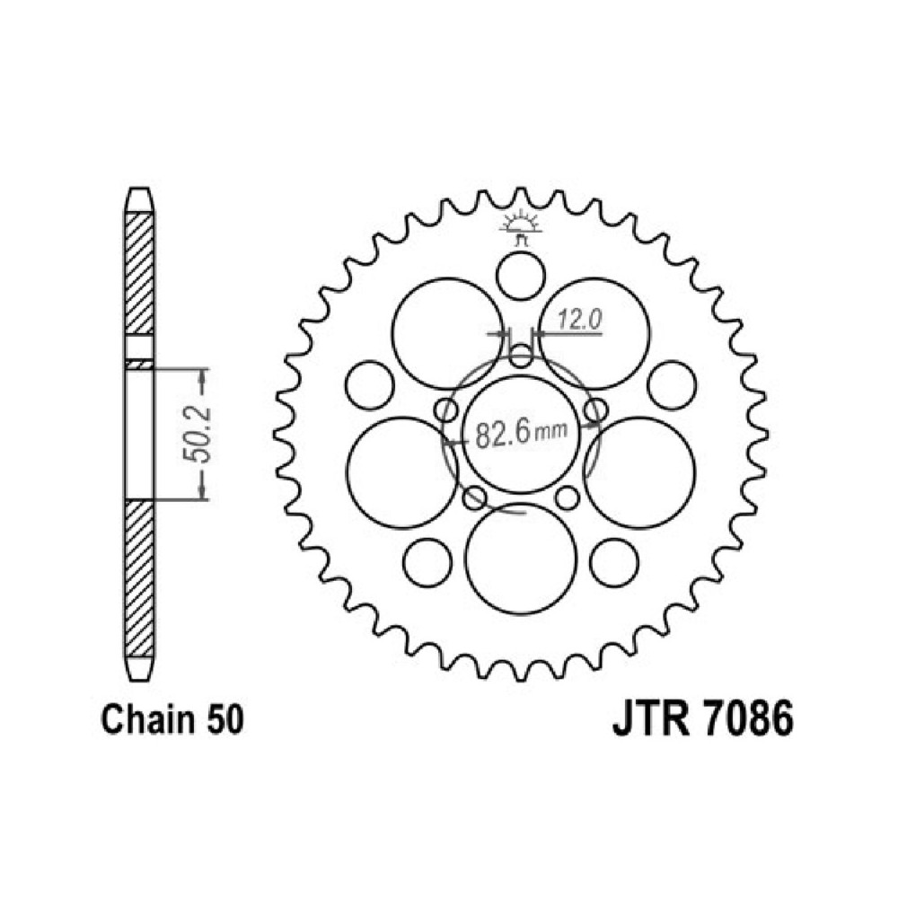 Corona Jt 7086 z48 Z Zincata - JTR7086.48Z