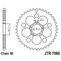 Rear Sprocket Jt 7086 z48 Z for HARLEY DAVIDSON 883/00 XLH Sporster 86-92 Sprockets JT