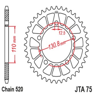 Corona All.7075T6 Jta 75 z43 - JTA75.43