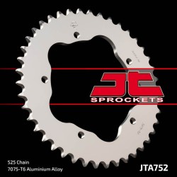 Corona All.7075T6 Jta 752 z39RICHIEDE Parastrappi JTA750B per DUCATI 848 08-10 e altri modelli Zahnkränze JT